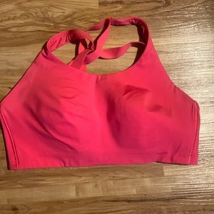 Lululemon energy bra high support puff pink size 38DD